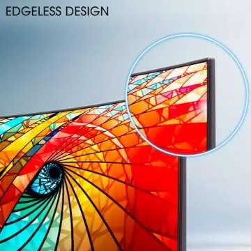 Sceptre 35-inch Curved UltraWide 21: 9 Creative Monitor QHD 3440x1440 HDR400 Frameless AMD Freesync HDMI DisplayPort Picture by Picture, 99% sRGB Machine Black (C355W-3440UN series)