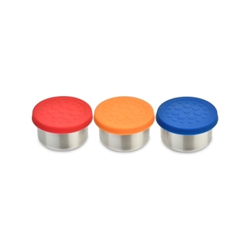 LunchBots Tiny Dips Condiment Containers Set of 3