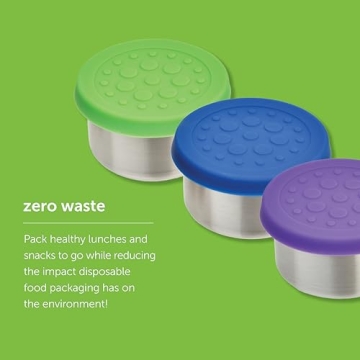 LunchBots Tiny Dips Condiment Containers Set of 3