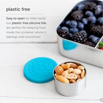 LunchBots Tiny Dips Condiment Containers Set of 3