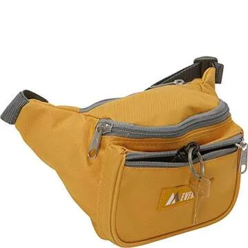 Everest Signature Waist Pack-Standard, Black, One Size