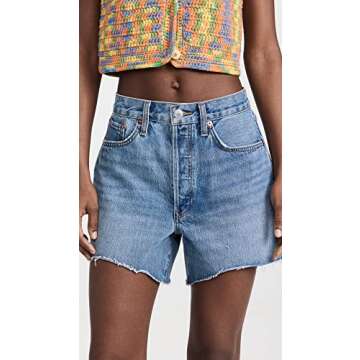 RE/DONE Women's 90s Low Slung Shorts