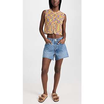 RE/DONE Women's 90s Low Slung Shorts