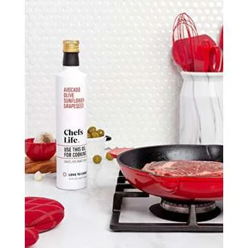 Chefs Life Cooking Oil - Gourmet Non-GMO Blend 16.9 Fl Oz