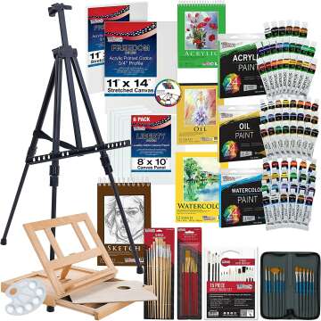 133-Piece Artist Painting Set for Creative Minds