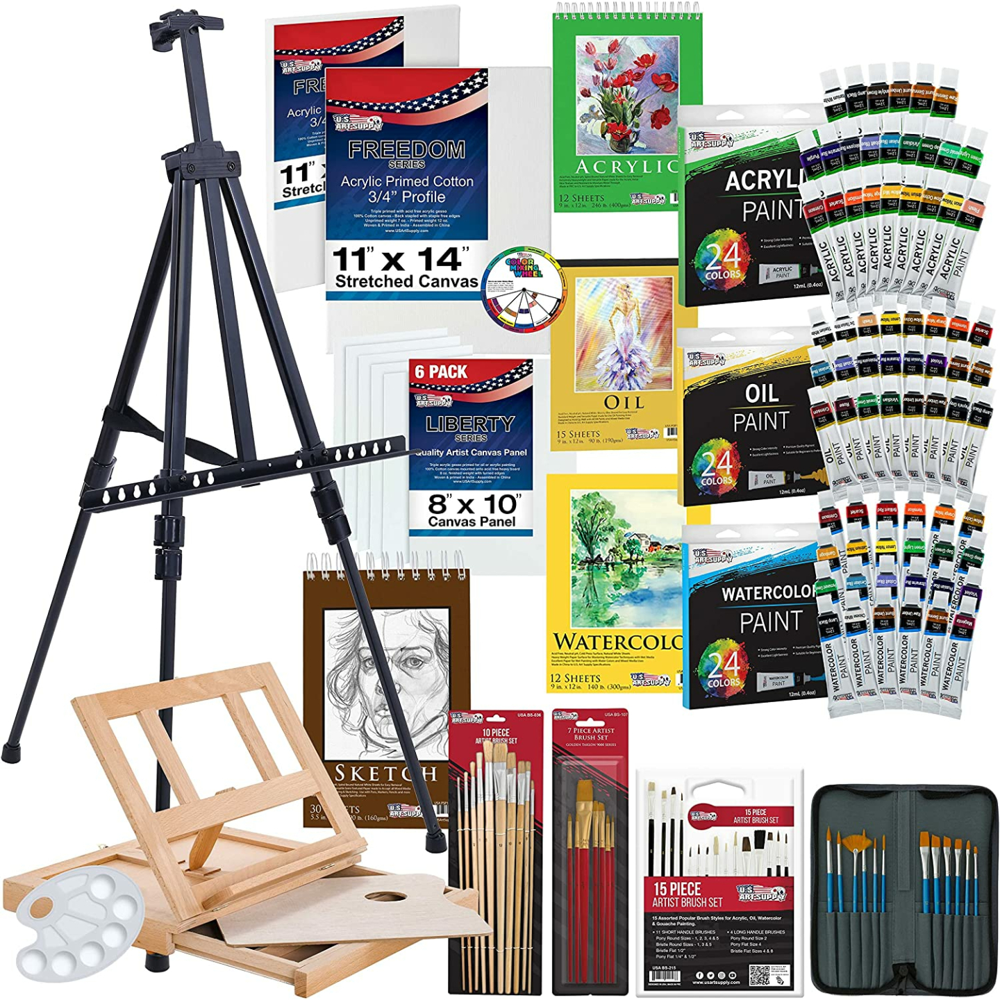 133-Piece Artist Painting Set for Creative Minds