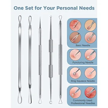 TAYTHI Blackhead Remover Tool Kit for All Skin Types