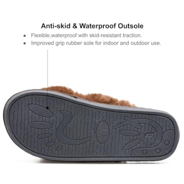 Comfortable & Stylish JIASUQI Women's Fuzzy Slippers