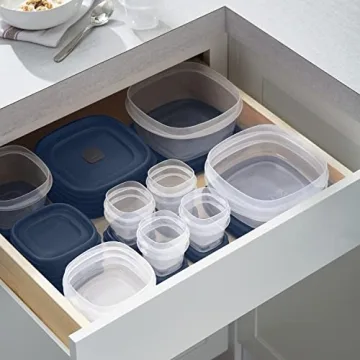 Rubbermaid EasyFindLids Food Storage Containers Set