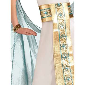 Rubies Child's Cleopatra Costume, Blue, Medium for Themed Parties and Halloween