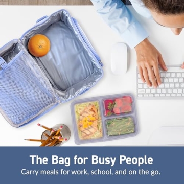 Bentgo Deluxe Lunch Bag - Insulated & Stylish Tote