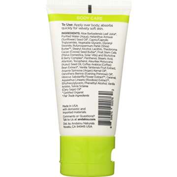 ANDALOU NATURALS Kukui Cocoa Nourishing Body Butter, 50 ML