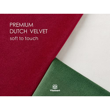 Premium Christmas Velvet Ribbon Set for Crafts & Gift Wrapping