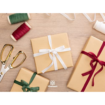 Premium Christmas Velvet Ribbon Set for Crafts & Gift Wrapping