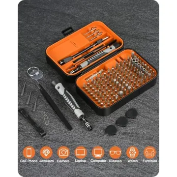 RARTOP Precision Screwdriver Set 130 in 1 Repair Tool Kit