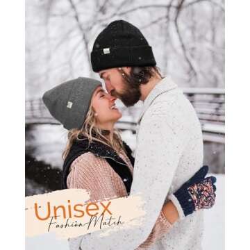 YANIBEST Satin Lined Beanie Hat Perfect for Winter Wear