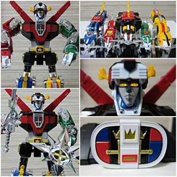 Toynami Voltron 30th Anniversary Collectors Action Figures Set