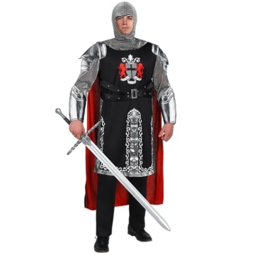 Spooktacular Creations Medieval Knight Costume Deluxe Set for Adults and Kids