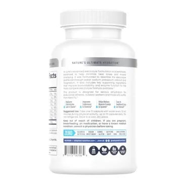 Vegan Keto Electrolyte Capsules for Rapid Rehydration