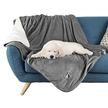 PETMAKER Waterproof Pet Blanket - Soft & Stylish Throw