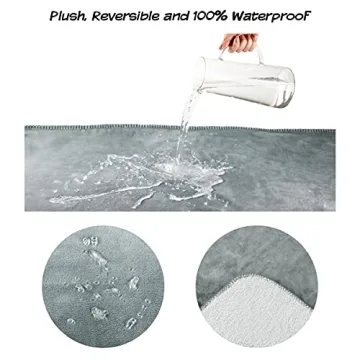 PETMAKER Waterproof Pet Blanket Soft Stylish Throw