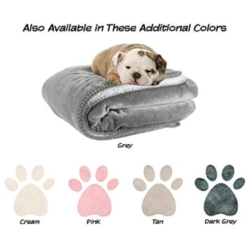 PETMAKER Waterproof Pet Blanket Soft Stylish Throw