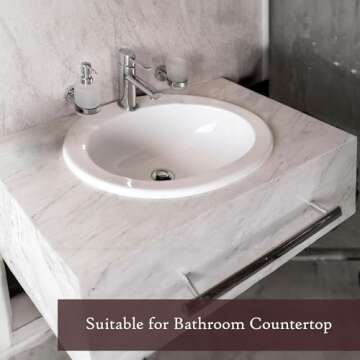 Marble Peel and Stick Wallpaper (39" x 118", White Matte) Self-Adhesive Renter Friendly Contact Paper Removable Waterproof Vinyl Faux Granite Décor for Furniture Upcycling