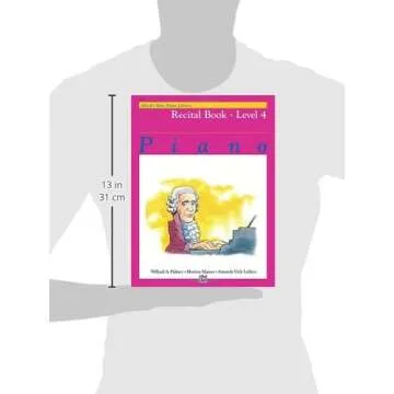 Alfred's Basic Piano Library Recital Book, Bk 4 - Perfect for Students