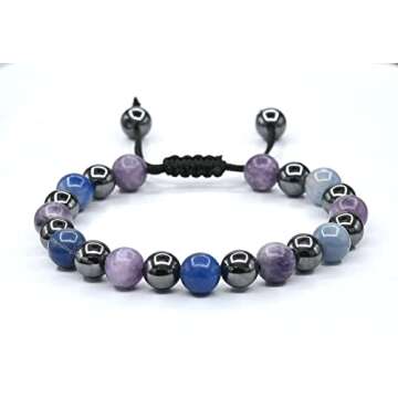 Amazing Gemstone Alcohol Manifestation Bracelet Set - Healing