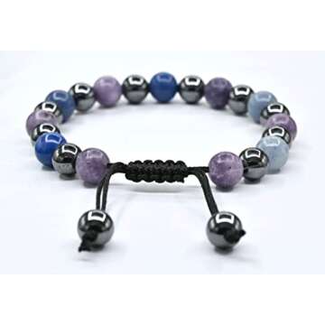 Amazing Gemstone Alcohol Manifestation Bracelet Set - Healing