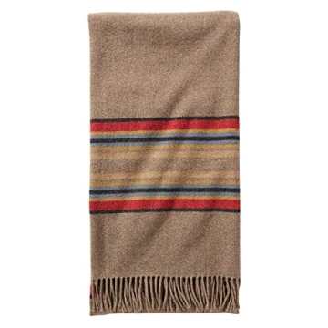 Pendleton 5th Avenue Throw Glacier Soft Wool Blanket