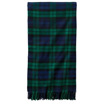 Pendleton 5th Avenue Throw Glacier Soft Wool Blanket