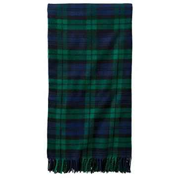 Pendleton 5th Avenue Throw Glacier Soft Wool Blanket