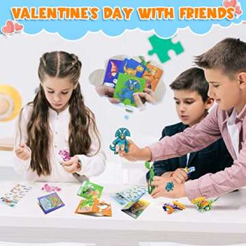 Colplay Valentine Gifts for Kids Classroom - Dinosaur Fun