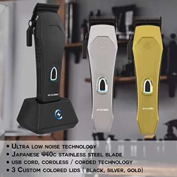 Caliber Pro .50 Cal BMG Clipper - Precision Quiet Grooming Tool