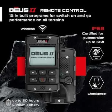 XP Deus II Metal Detector for All Terrain Treasure Hunting