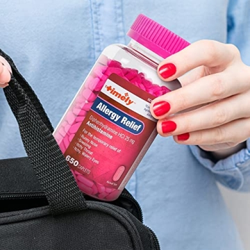 Timely Allergy Relief Diphenhydramine HCl 25mg - 650 Caplets