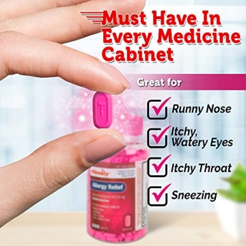 Timely Allergy Relief Diphenhydramine HCl 25mg - 650 Caplets