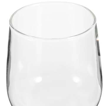 Christmas Tree Stemmed Wine Glasses 360ml Holiday Drinking Goblets Cups Xmas Winter Glassware Cup for Festive New Years Wineglass