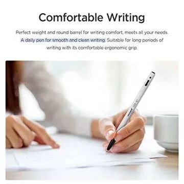 MONAMI BP 153 Retractable Ballpoint Pen, Fine Point (0.7mm), Black, 12-Count