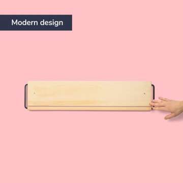 Wall Mounted Shoe Rack - Wooden Entryway Shoe Rack - Hallway Stylish Shoe Rack Wall Mounted - Minima...