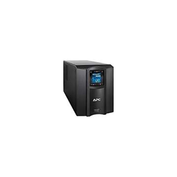 APC 1500VA Smart UPS with SmartConnect, SMC1500C Sinewave UPS Battery Backup, AVR, 120V, Line Interactive Uninterruptible Power Supply