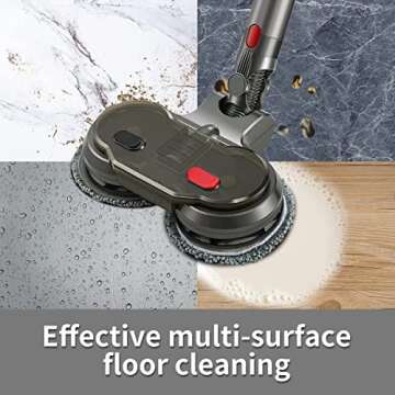 KENVOR Electric Mop Head for Dyson V7 V8 V10 V11 Cleaner