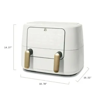 9QT TriZone Air Fryer by Drew Barrymore for Healthy Cooking