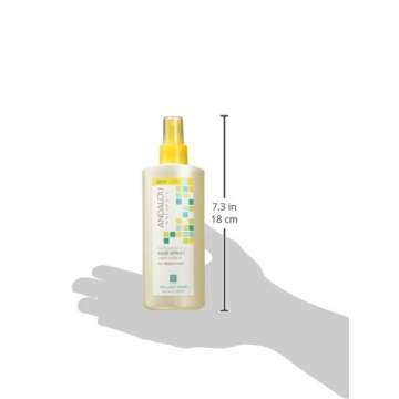Andalou Naturals Medium Hold Hair Spray for Natural Styling