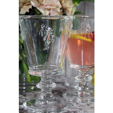 La Rochere Napoleon Bee Wine Glass Set - 6 Elegant Glasses