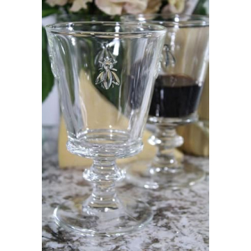 La Rochere Napoleon Bee Wine Glass Set - 6 Elegant Glasses