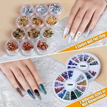 Teenitor Nail Art Kit: 15-Piece Designer Set for Creative Nails