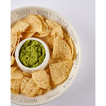 Mud Pie Circa Chip N Dip Set (Bistro Chip n' Dip Server)