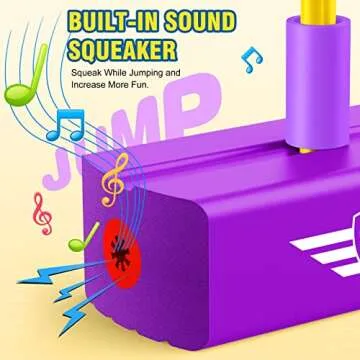 CUUGO Foam Pogo Jumper for Kids 3-12 - Fun Indoor Toy